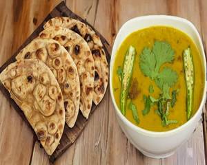Tandoori Roti [Butter] (5) & Dal Fry Half Combo.