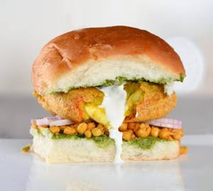 Schezwan Cheese Vada Pav