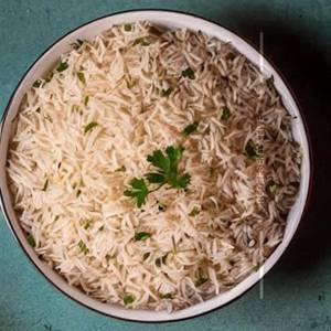 Plain rice