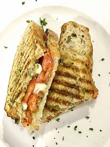 Sourdough Bread Panini With Tomato