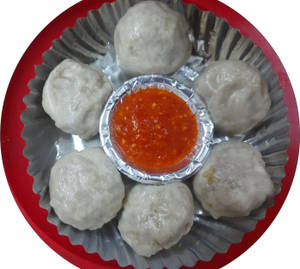 Chicken Steam Momos Rs [6pc]