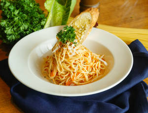 Spaghetti Arrabiata With Vegetable