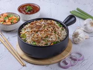 Veg Burnt Garlic Rice