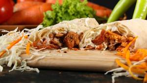 Roasted Chicken Shawarma With Salad