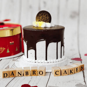  Eggless Chocolate Mini DC Cake