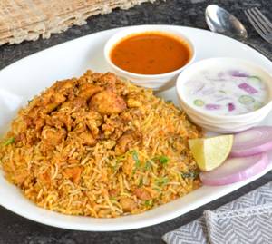 Chicken mughlai biryani