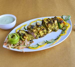 Paneer pudina tikka
