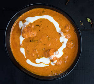 Chicken ginger garlic butter masala