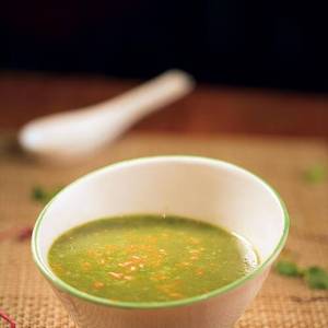 Vegetable Lemon Coriander Soup