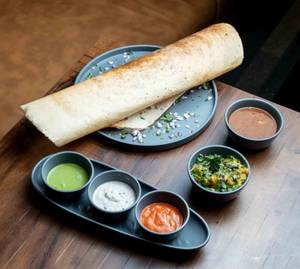 Onion masala dosa