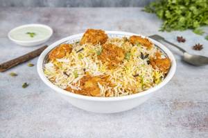 Lucknowi Murgh (Chicken) Tikka Dum Biryani - Serves 1