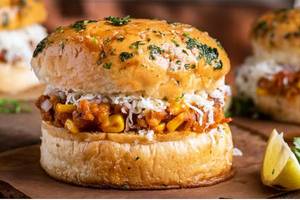 Veg. Cheese & Corn Burger
