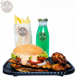 Spicy Grilled Chicken Burger Combo