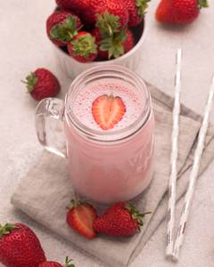 Strawberry Creamy Milkshake