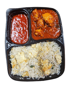 Chicken Schezwan Gravy + Fried Rice Combo