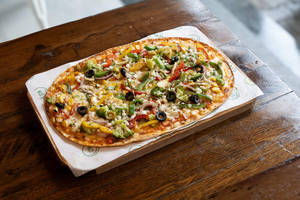 Roasted Veg Lahmacun