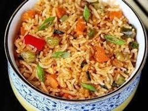 Egg Schezwan Rice