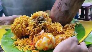 Bamboo Chicken Biriyani ( No Egg )