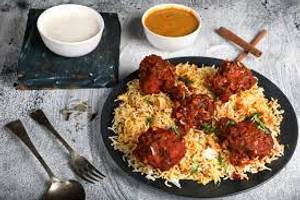 Chicken lollipop/65 briyani