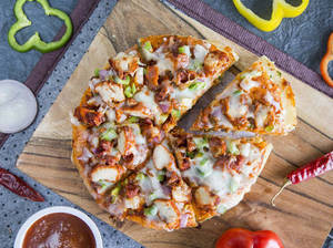 Chicken Tikka Special Double Crust Pizza