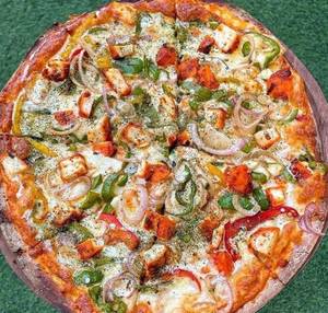 Green Vaggie Pizza 