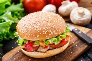 Veg Grilled Burger