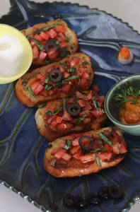 Tomato Basil Bruschetta