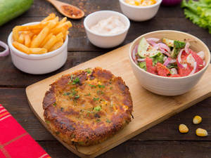 The Veggie Burger Meal