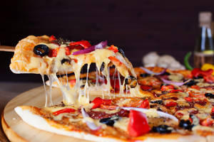 Peri Peri Mushroom Spicy Pizza