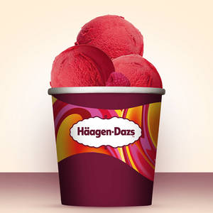 Raspberry Sorbet Pint  (450 grams)