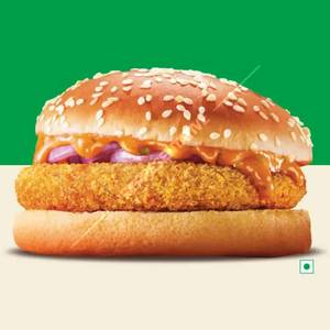 Masala tikki burger