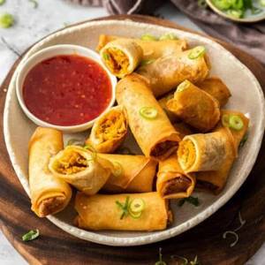 Veg Barbeque Spring Roll