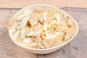 Non Veg White Italian Creamy Pasta