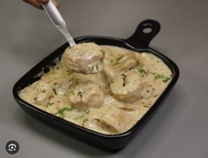 Malai Chaap Gravy.