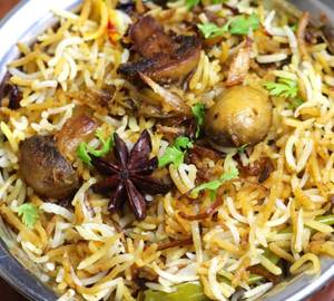 Mushroom Biryani