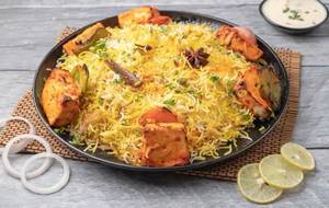 Zafrani Paneer Biryani  
