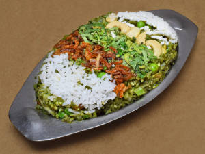 Hyderabadi chicken dum biryani