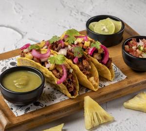 Al Pastor Chicken ( Crunchy Shell ) 