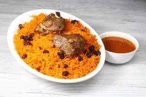Mutton Kabsa + Cool Drink
