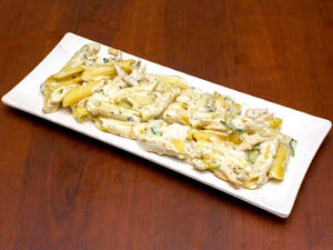 White sauce pasta without veggies