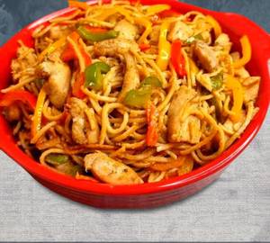 Chicken noodles