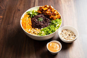 Forbidden Rice Bowl (paneer)