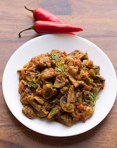 Mushroom Tawa Masala