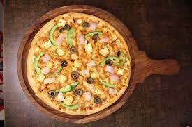 Paneer and Corn Pizza