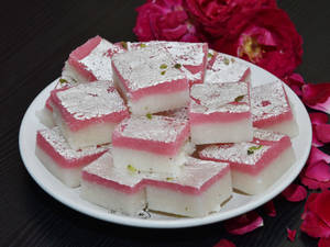 Coconut Barfi                                               