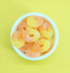 Peach Rings (100gms)