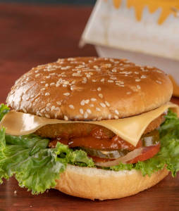 Maxican paneer burger