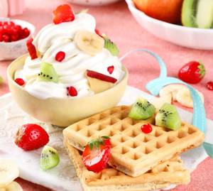 Fruit Overload Waffles
