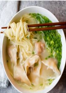 Chicken Wonton Mee Soup