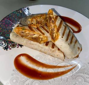 Mushroom Rumali Roll